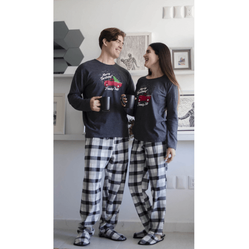 Winter Sleep Set / Cozy Men's Pajamas / Cold Weather Loungewear